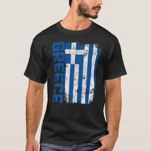 Camiseta Orgulho de Sinalizador Grego grécia 1