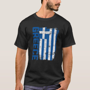 Camiseta Orgulho de Sinalizador Grego grécia 1