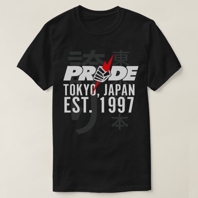 Camiseta Orgulho de Tóquio Japão (Frente do Design)