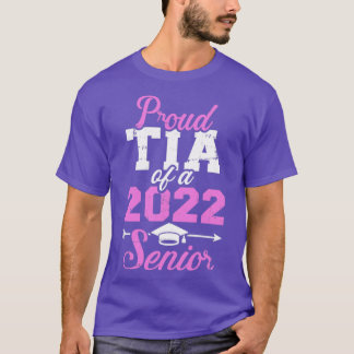 Camiseta Orgulho de uma turma de graduação de mais velho de