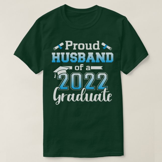 Camiseta Orgulho de uma turma de graduação de mais velho de (Frente do Design)
