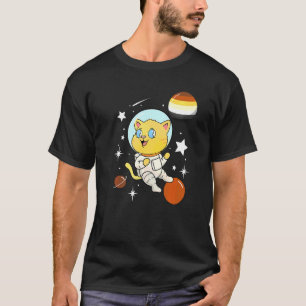 Camiseta Orgulho de Urso Gay no Espaço
