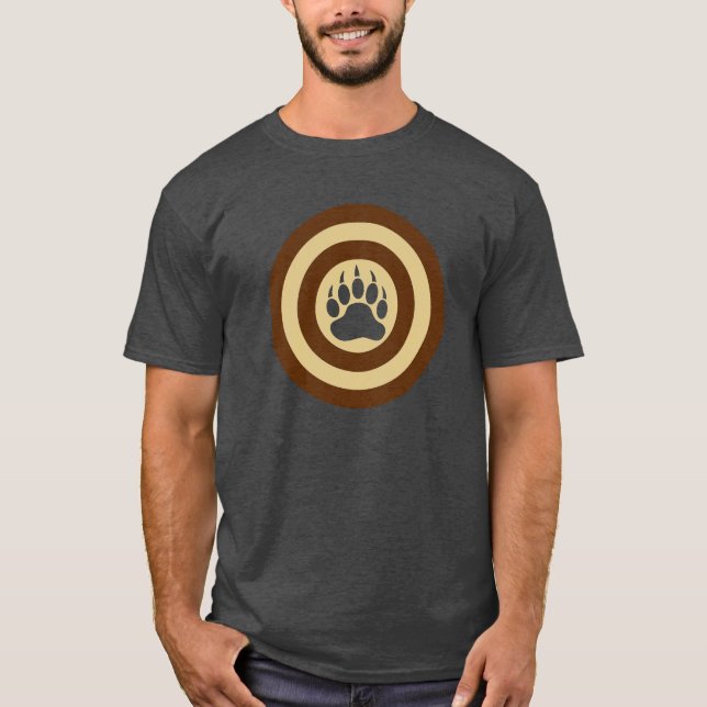 Camiseta Orgulho de Urso Pata de Urso (Frente)