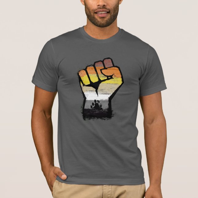 Camiseta Orgulho de Urso Punho (Frente)
