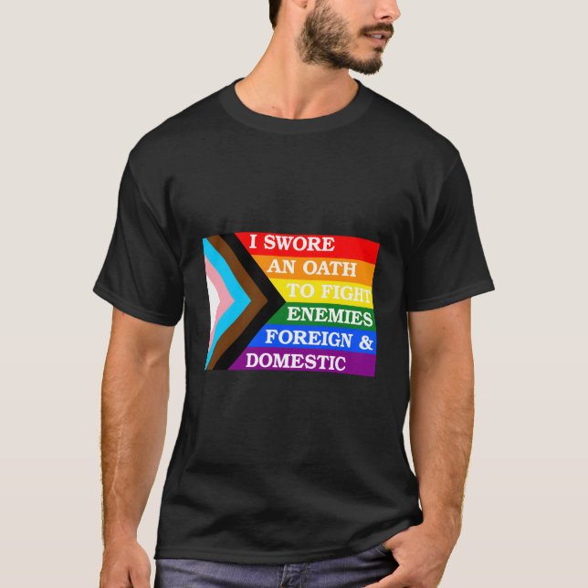 Camiseta Orgulho Design - Eu Juro Um Juramento (Frente)