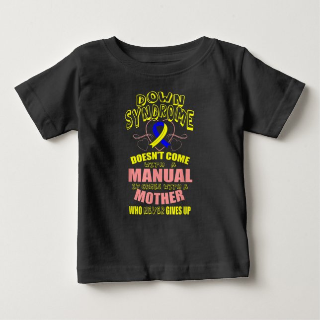 Camiseta Orgulho Dia Mundial da Síndrome de Down da Mãe (Frente)