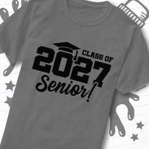 Camiseta Orgulho do Ano de Graduação Escolar Turma de Forma