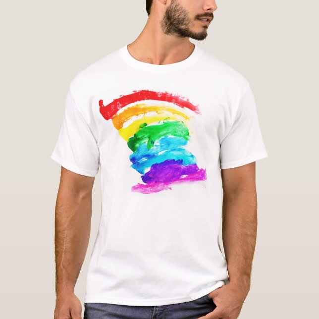 Camiseta Orgulho do arco-íris (Frente)