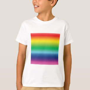 Camiseta Orgulho do arco-íris cores lgbtq lgbt gay flag cr