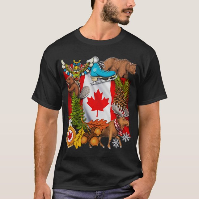 Camiseta Orgulho do Canadá (Frente)