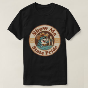 Camiseta Orgulho do Estado Mostre-me _ Bagre do Missouri e 