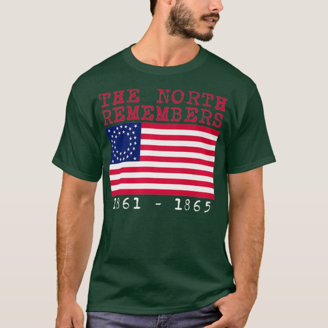 Camiseta Orgulho do Exército da União da Guerra Civil (Frente)