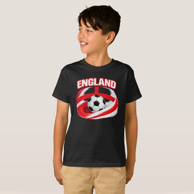 Camiseta Orgulho do Futebol Inglês (Frente Completa)
