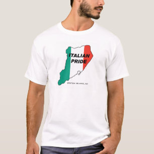 Camiseta Orgulho do italiano de Staten Island