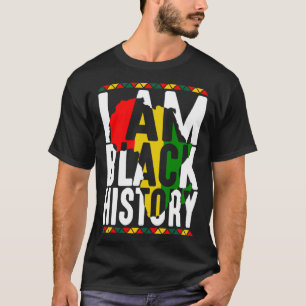 Camiseta Orgulho do Mês da História Negra no Patrimônio Afr
