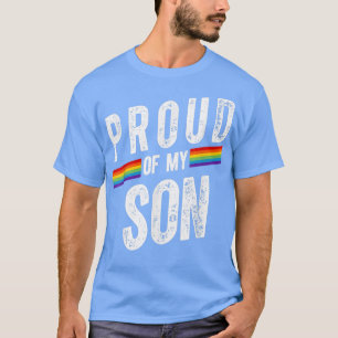 Camiseta Orgulho Do Meu Filho, LGBT, Orgulho De Bandeira Do