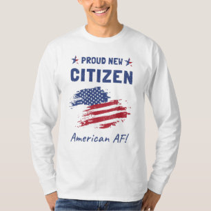 Camiseta Orgulho do Novo Cidadão Americano, Cerimônia de 