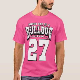 Camiseta Orgulho Do Pai De Futebol Do Jogador 27