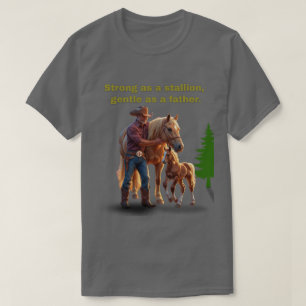 Camiseta Orgulho do Pai - Edição Equestre do Dia do Pai
