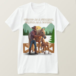 Camiseta Orgulho do Pai - Edição Equestre do Dia do Pai