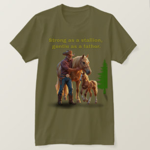 Camiseta Orgulho do Pai - Edição Equestre do Dia do Pai