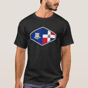Camiseta Orgulho do Patrimônio da República Dominicana em C