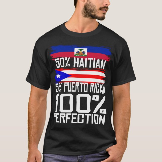 Camiseta Orgulho do Patrimônio do Orgulho do Porto Haitiano (Frente)