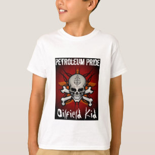Camiseta Orgulho do petróleo, crânio