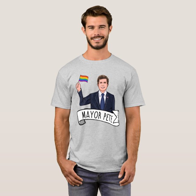 Camiseta Orgulho do Prefeito Pete (Frente Completa)