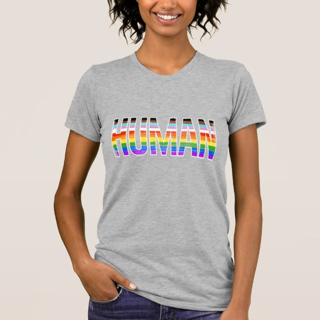 Camiseta Orgulho do Progresso Humano (Frente)
