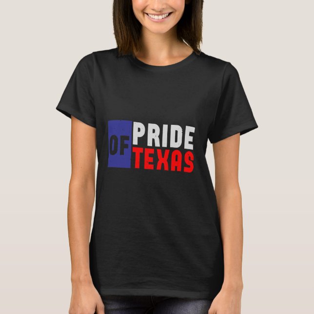 Camiseta orgulho do texas (Frente)
