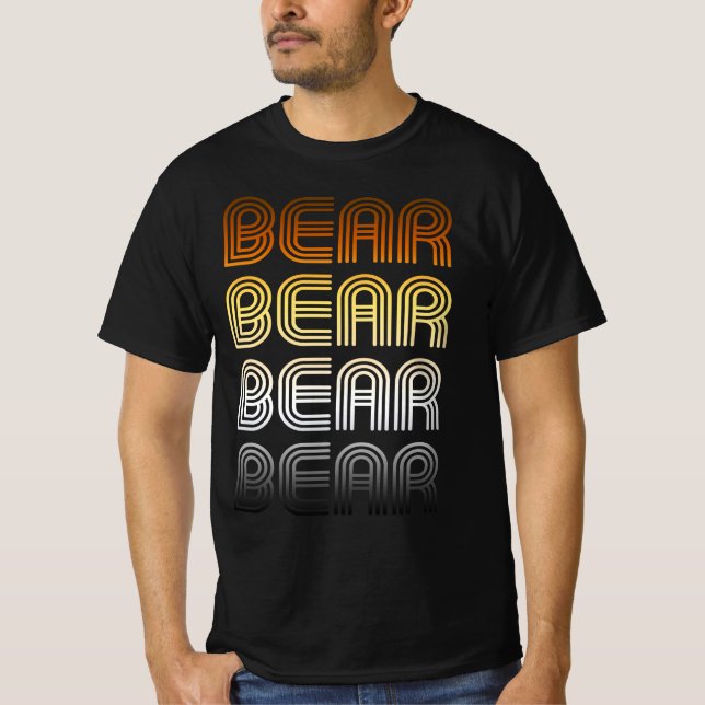Camiseta Orgulho do Urso Retro (Frente)