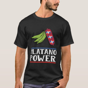 Camiseta Orgulho Dominicano Platano Power República Dominic