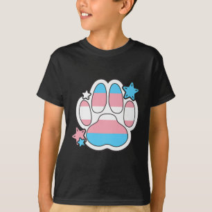 Camiseta Orgulho dos Direitos Gay do Mês LGBTQ da Pata Furr