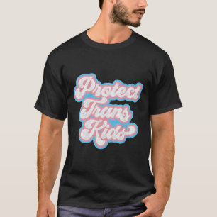 Camiseta Orgulho dos Direitos Transgênero Proteja Trans