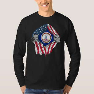Camiseta Orgulho dos Estados Unidos País de Origem Patrióti