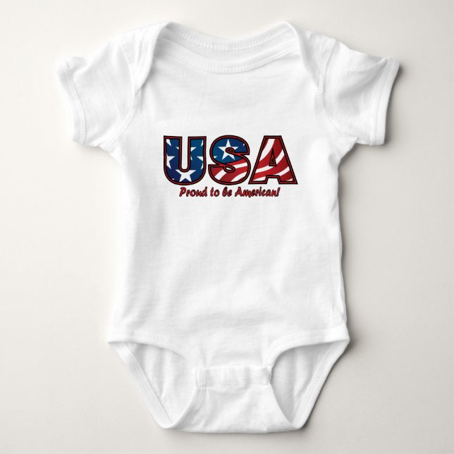 Camiseta Orgulho dos EUA (Frente)