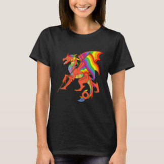 Camiseta Orgulho Dragão Lgbt Gay Lésbica Transgênero Trans 