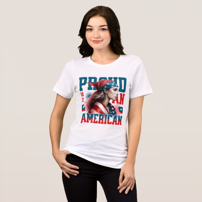 Camiseta Orgulho e Beleza Americana (Frente Completa)