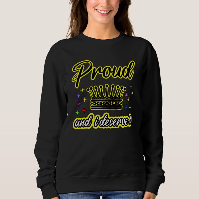 Camiseta Orgulho e eu mereço (Frente)
