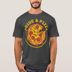 Camiseta Orgulho e Pizza - Orgulho gay Lgbt Sinalizador Arc