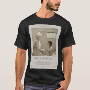Camiseta Orgulho e Preconceito (2005) Minimalista - Arte Im