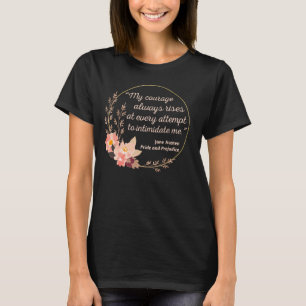 Camiseta Orgulho e Preconceito Citação I - Estilo Bonito