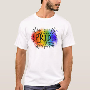 Camiseta Orgulho em Watercolor