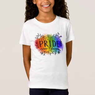 Camiseta Orgulho em Watercolor