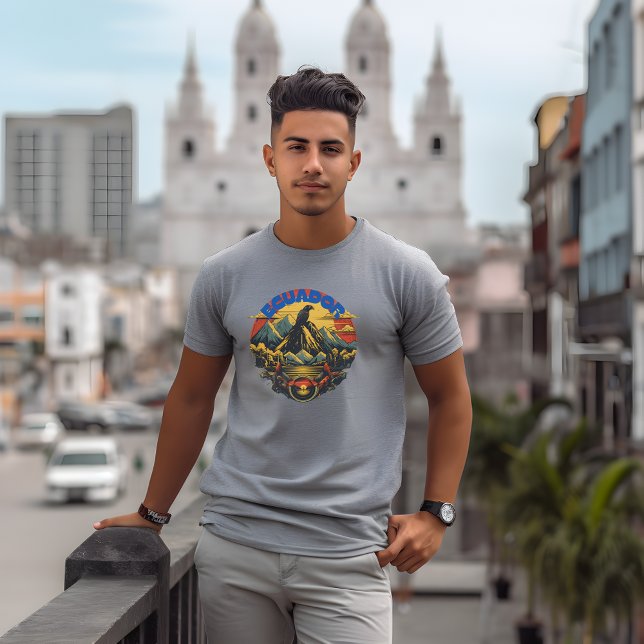 Camiseta Orgulho Equatoriano (Criador carregado)