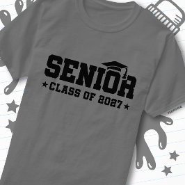 Camiseta Orgulho Escolar Ano de Formatura Turma de 2027