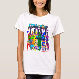 Camiseta Orgulho | Espalhe Amor Não Ódio
