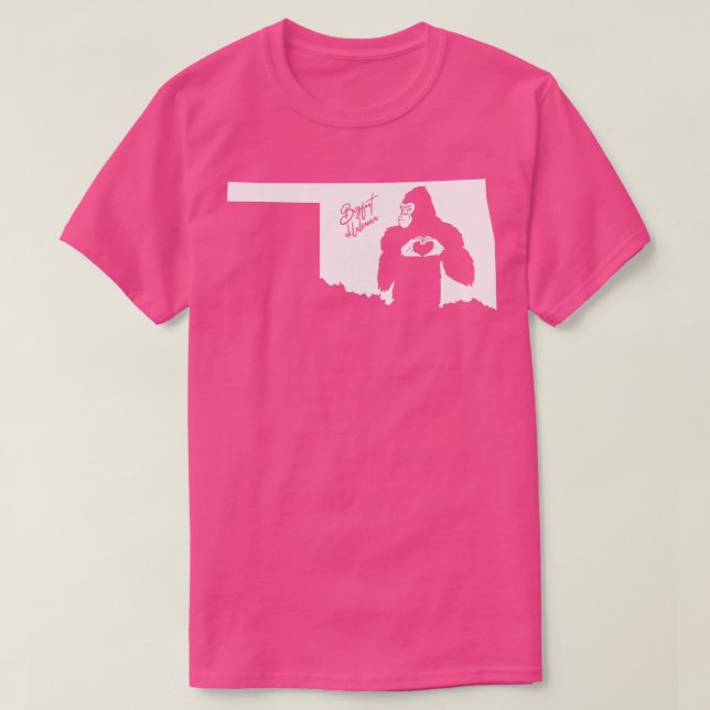 Camiseta Orgulho Estatal de Oklahoma (Frente do Design)