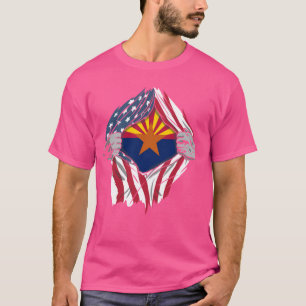 Camiseta Orgulho EUA País de origem Patriótico Estado de or
